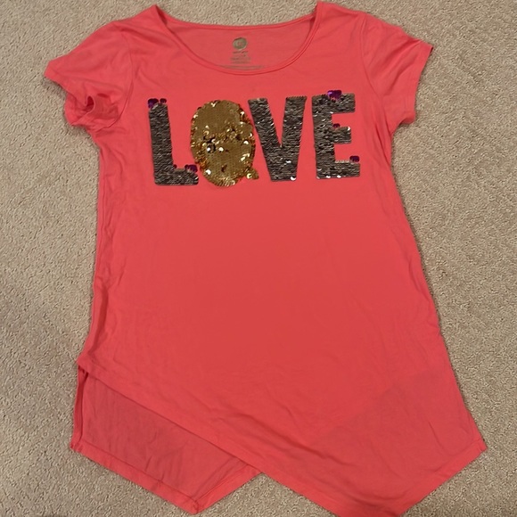 TG LOVE graphic t shirt girls - Picture 1 of 5
